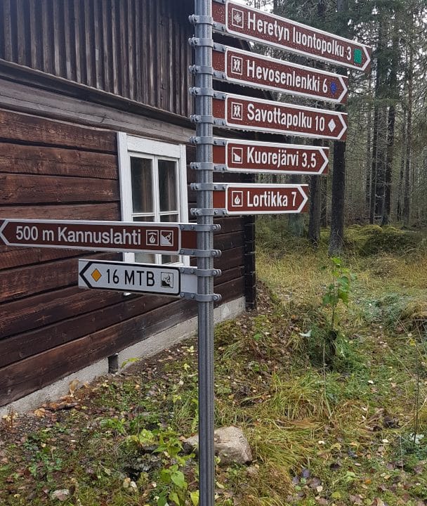 isojärven opasteet