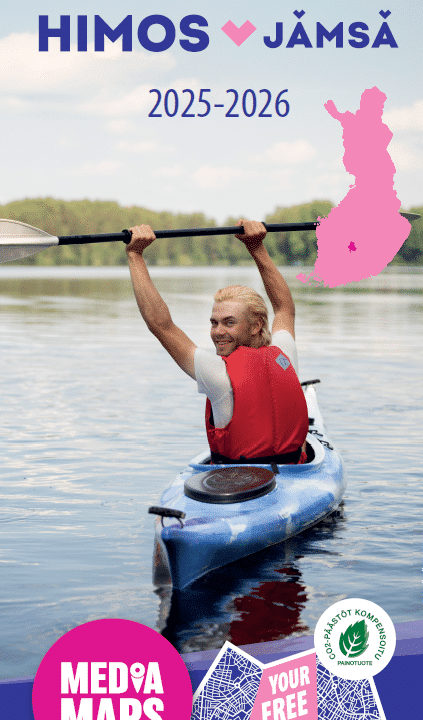 Himos-Jämsä kartan kansi